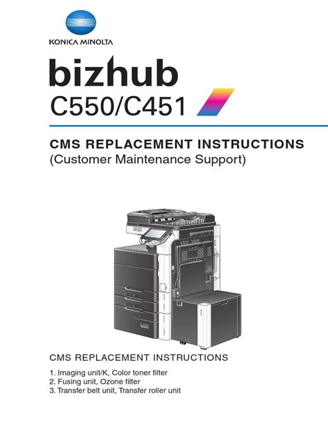 C6500 C6500e Cms Replacement Instructions