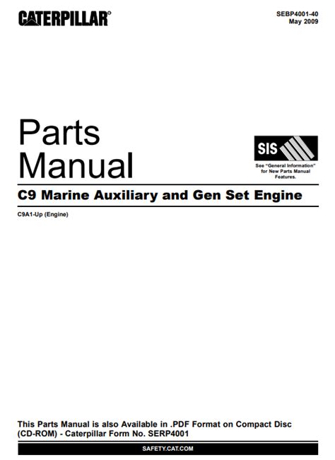 c9 caterpillar engine manual