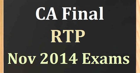 Ca Final Nov 2014
