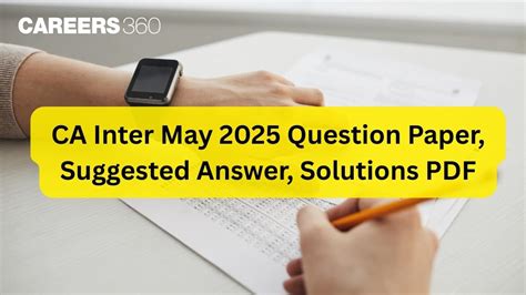 Ca Suggested Solutions