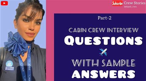 Cabin Crew Interview Question And Answer