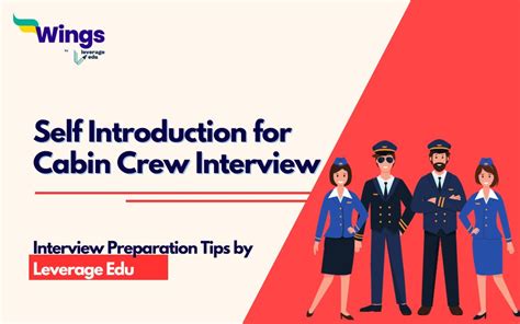 cabin crew interview self introduction sample