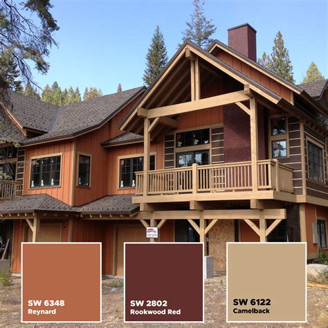 Cabin Exterior Color Combinations