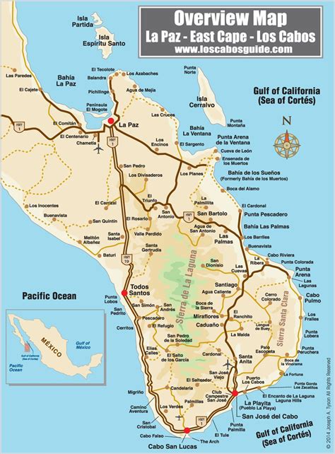 Cabo Mexico Map