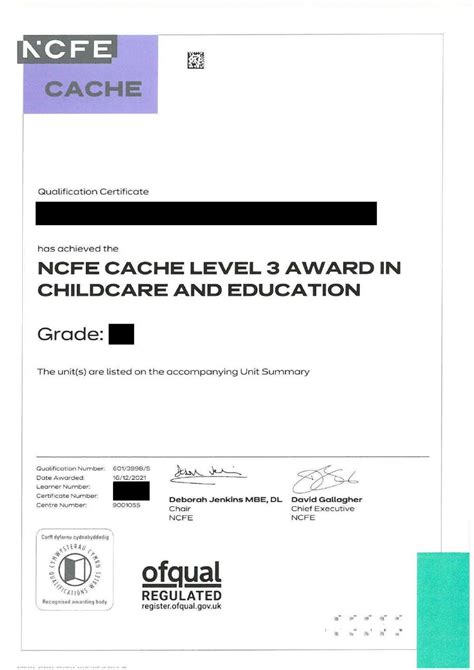 Cache Level 3 Award In Supporting Children And Young