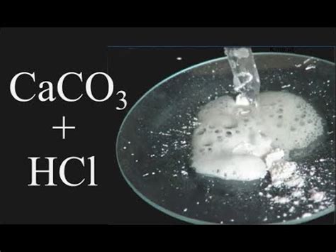 Caco3 Hcl Reaction