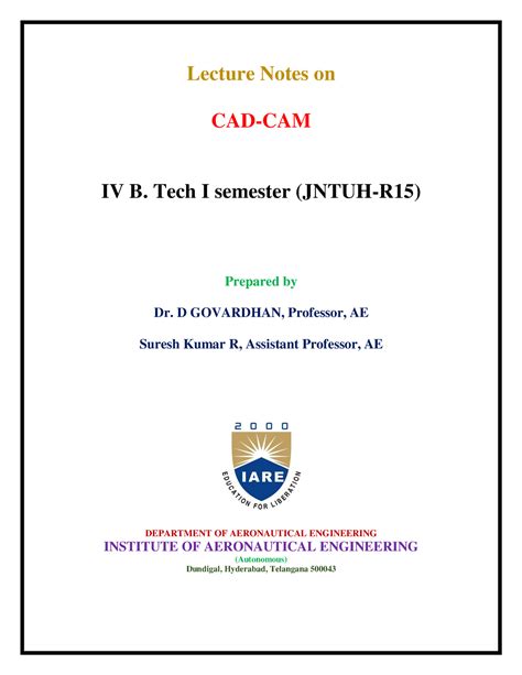 Download Cad Cam Notes In Hindi 