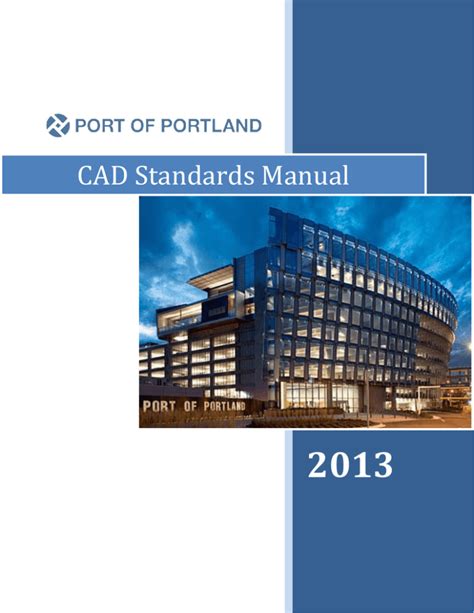 Full Download Cad Standards Manual Template Shinyhappyusers 
