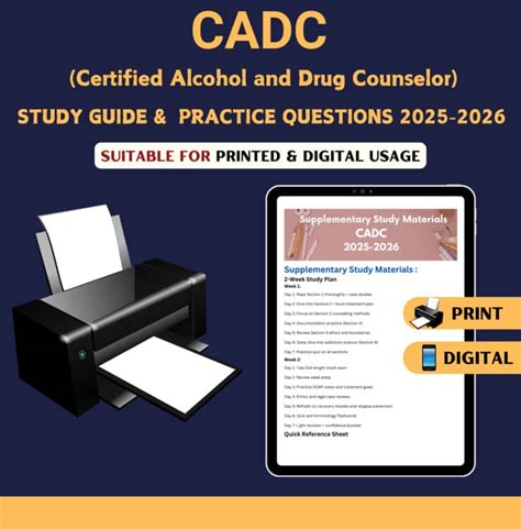 Cadc Study Guide