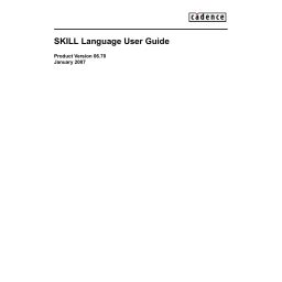 Read Online Cadence Skill Language User Guide 