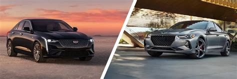 Cadillac CT4 vs Genesis G70: American Muscle Meets Korean Luxury