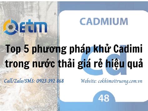 cadimi | Cadimi v sao xut hin trong thc