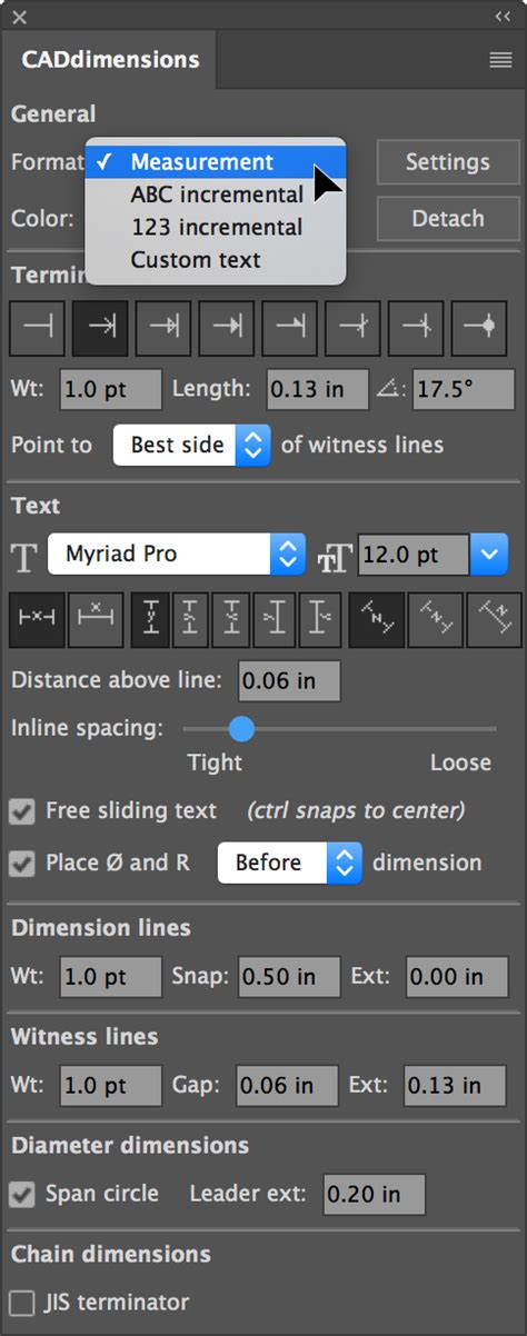 Cadtools Illustrator Units
