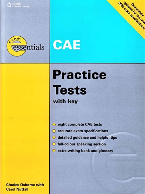 Cae 10 Practice Tests Key