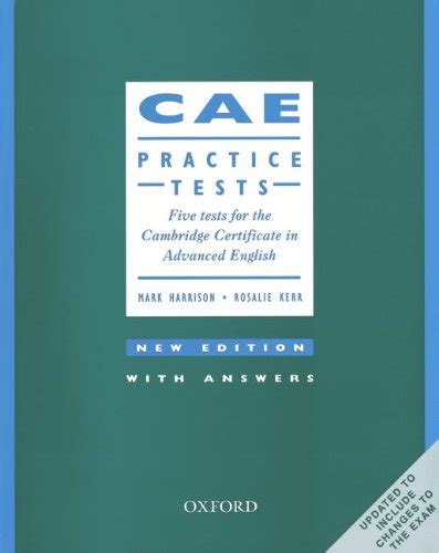 Cae Practice Tests Mark Harrison Key Pdf