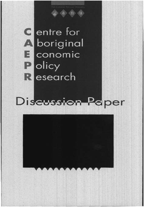 Caepr Discussion Paper