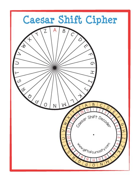 Caesar Cipher Worksheets Caesar Cipher Worksheet - Caesar Cipher Worksheet