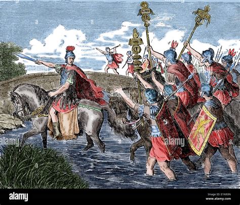Caesar Crossing The Rubicon