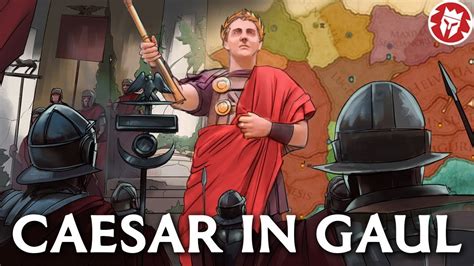caesar in gaul youtube