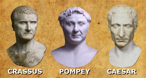 Caesar Pompey Crassus