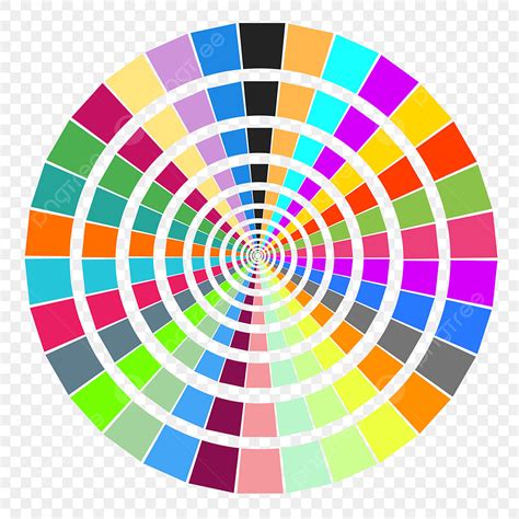 Cahaya Roda Warna Warna Gambar Png Spektrum Warna Biru - Spektrum Warna Biru