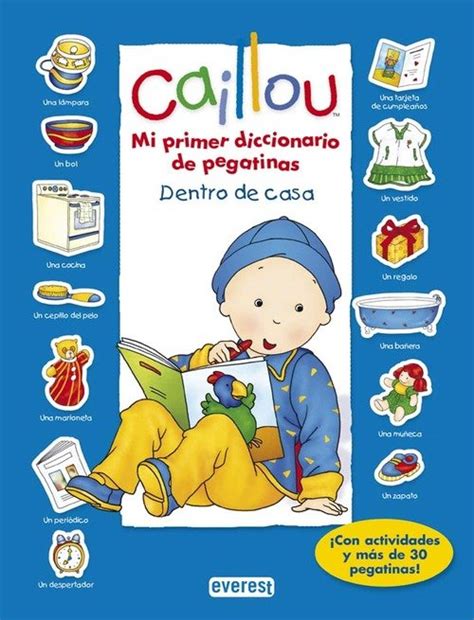 caillou dentro de casa con actividades y mas de 3