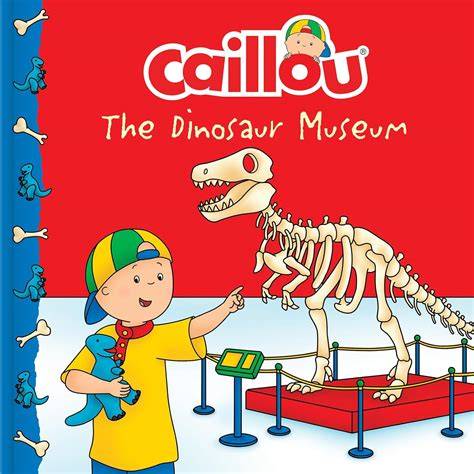 caillou the dinosaur museum