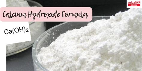 Calcium Hydroxide Compound