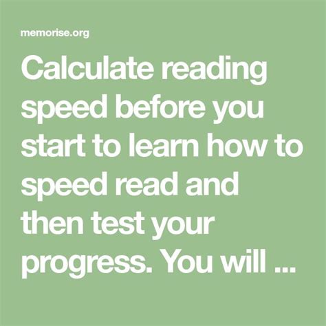 Calculate Reading Speed How To Speed Read Reading Speed Calculator - Reading Speed Calculator