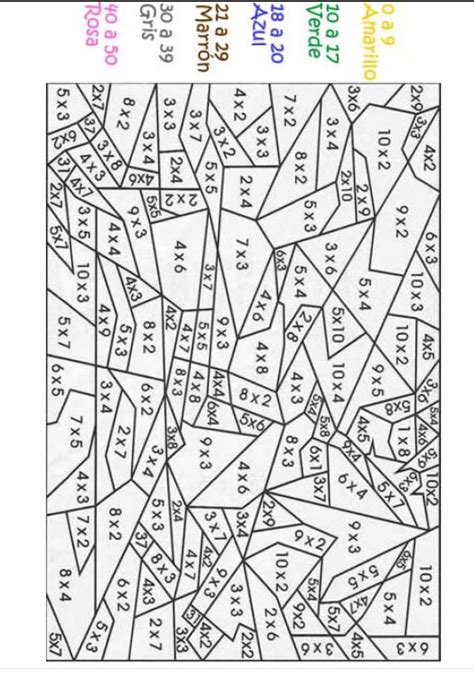 Calculated Colouring Multiplication