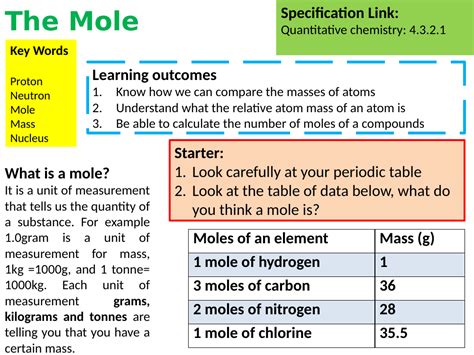 Calculations Using Moles Questions And Revision Mme The Mole Worksheet Chemistry Answers - The Mole Worksheet Chemistry Answers