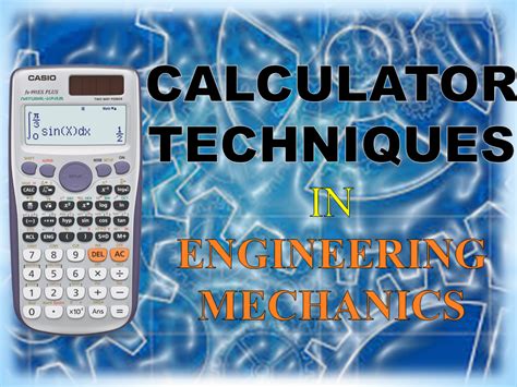 Calculator Techniques In Engineering Mechanics By Romeo Tolentino Pdf