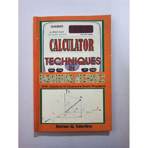 Read Calculator Techniques In Engineering Mechanics By Romeo Tolentino Pdf 