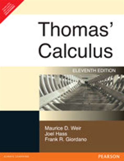 Calculus 11th Edition By Thomas Finney Solution
