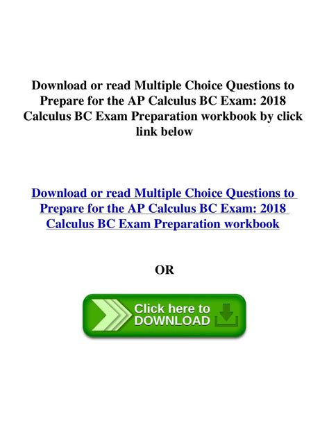 calculus 2012 multiple choice exam