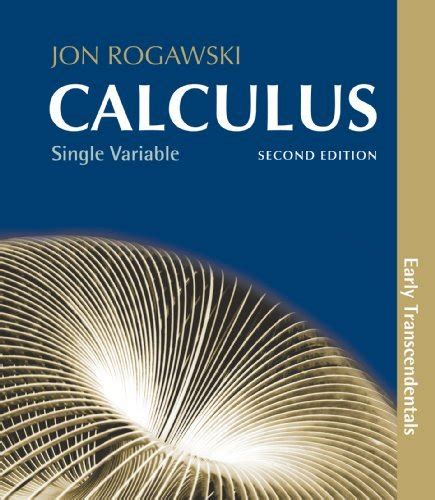 Calculus 2nd Edition Rogawski Answer