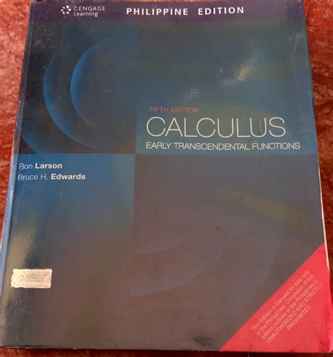 Calculus 5th Edition Larson