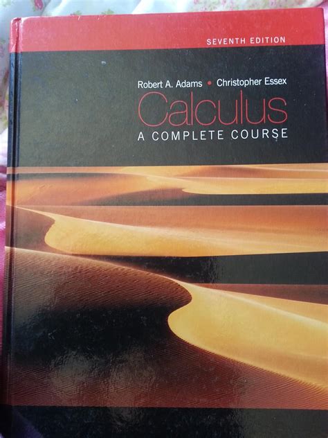 Calculus 7th Edition Adams