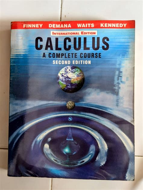 Calculus A Complete Course 2nd Edition