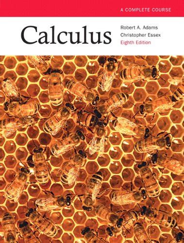 Calculus A Complete Course Eighth Edition