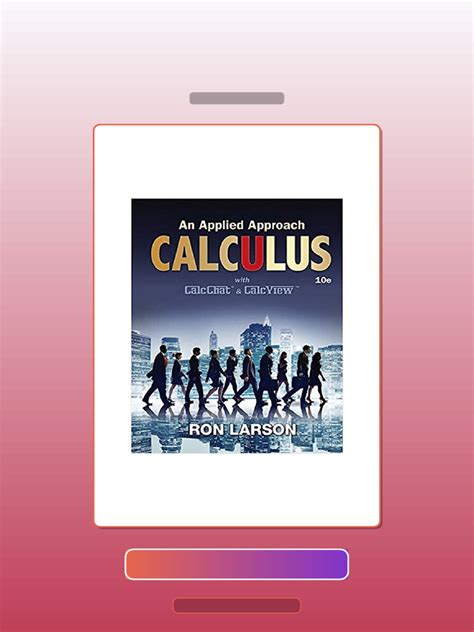 Calculus An Applied Approach 10th Edition
