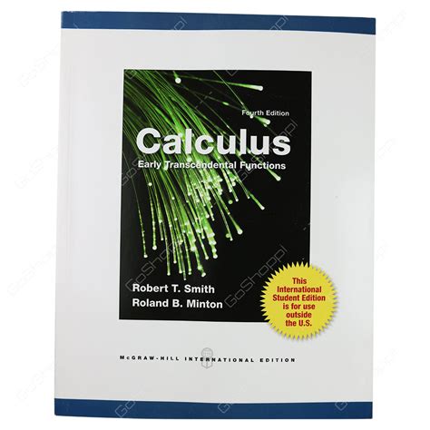 calculus early transcendental functions 4th edition smith