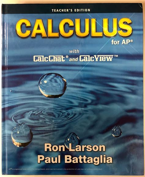 Calculus For Ap Ron Larson Answers