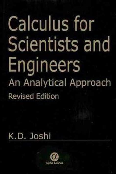 calculus for scientists and engineers joshi
