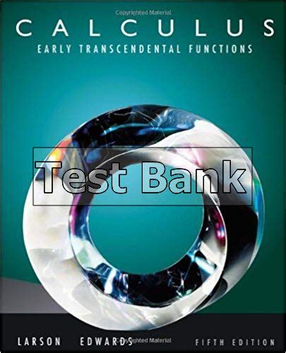 Calculus Larson 5th Edition Solution Manual