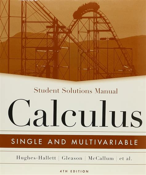 Calculus Single And Multivariable Student Solutions