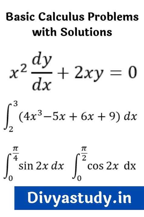 calculus solutions