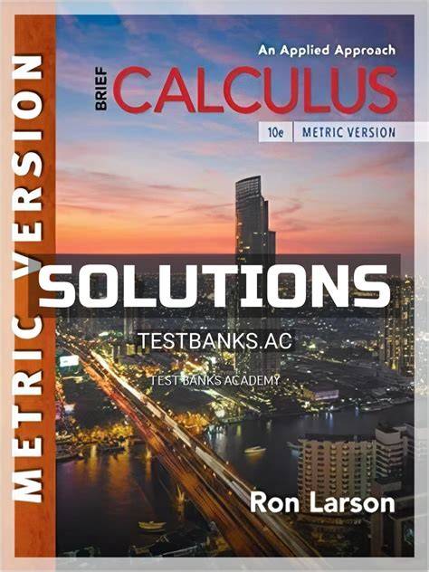 calculus solutions manual metric version 7