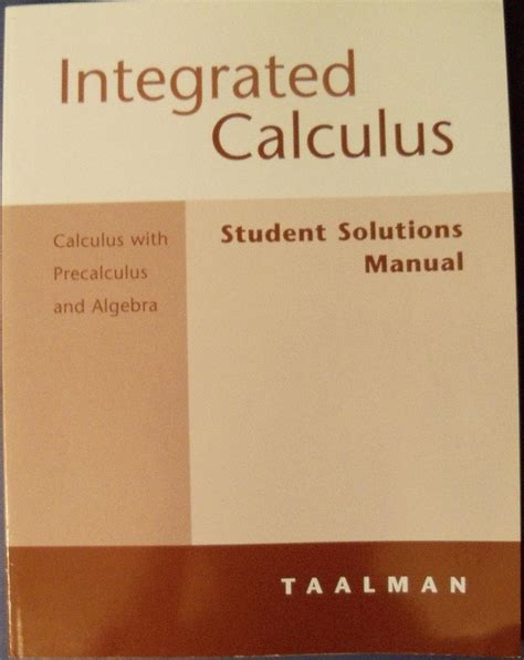 Calculus Solutions Taalman