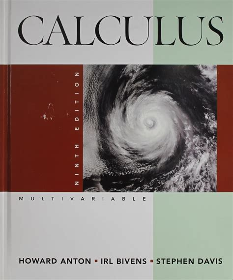 calculus textbook and student solutions manual multivariable